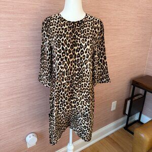 Equipment Femme Cheetah Print Dress